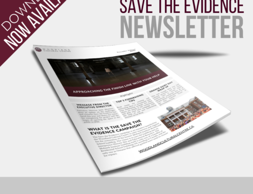 Save the Evidence November Newsletter Out Now!
