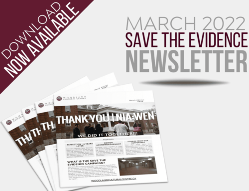 Fundraising for the Save the Evidence Campaign is now Complete!