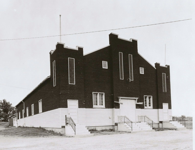 Six Nations Community Hall in 1960s