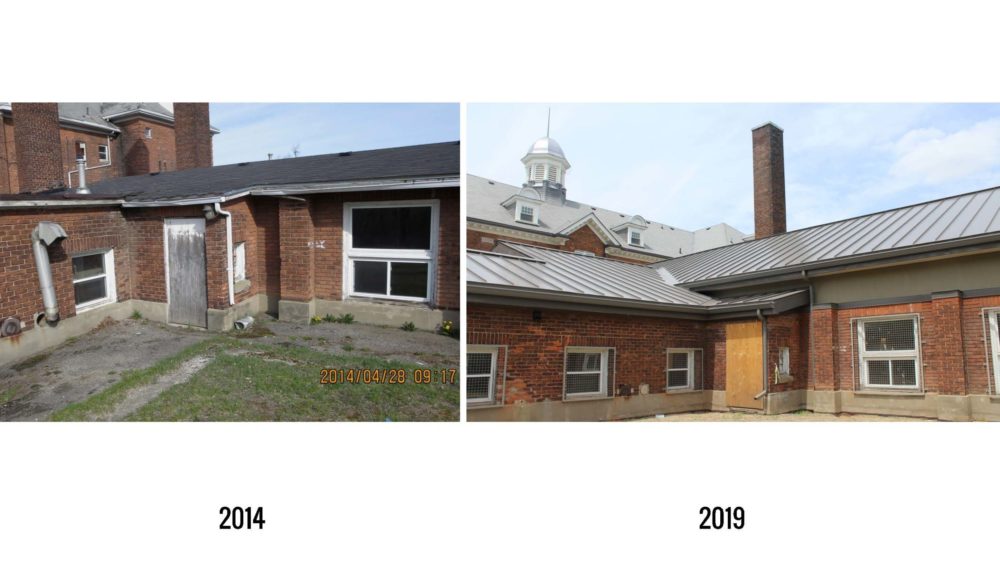 Woodland Cultural Center (before & After) )