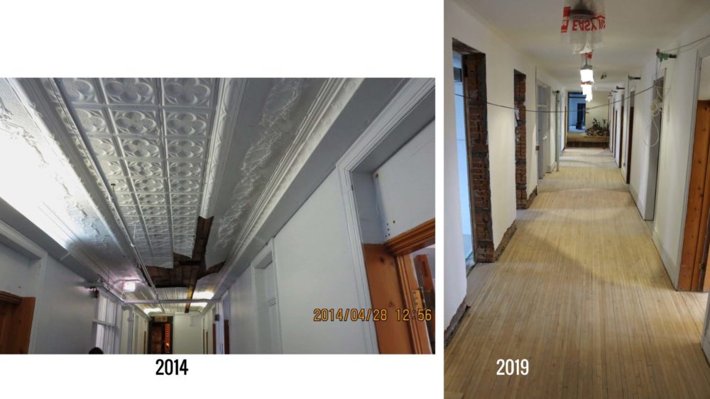 Celling Repair (Before & After)