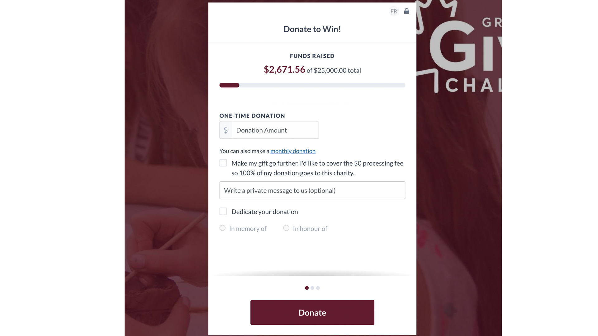 Great Canadian Giving Challenge Donate
