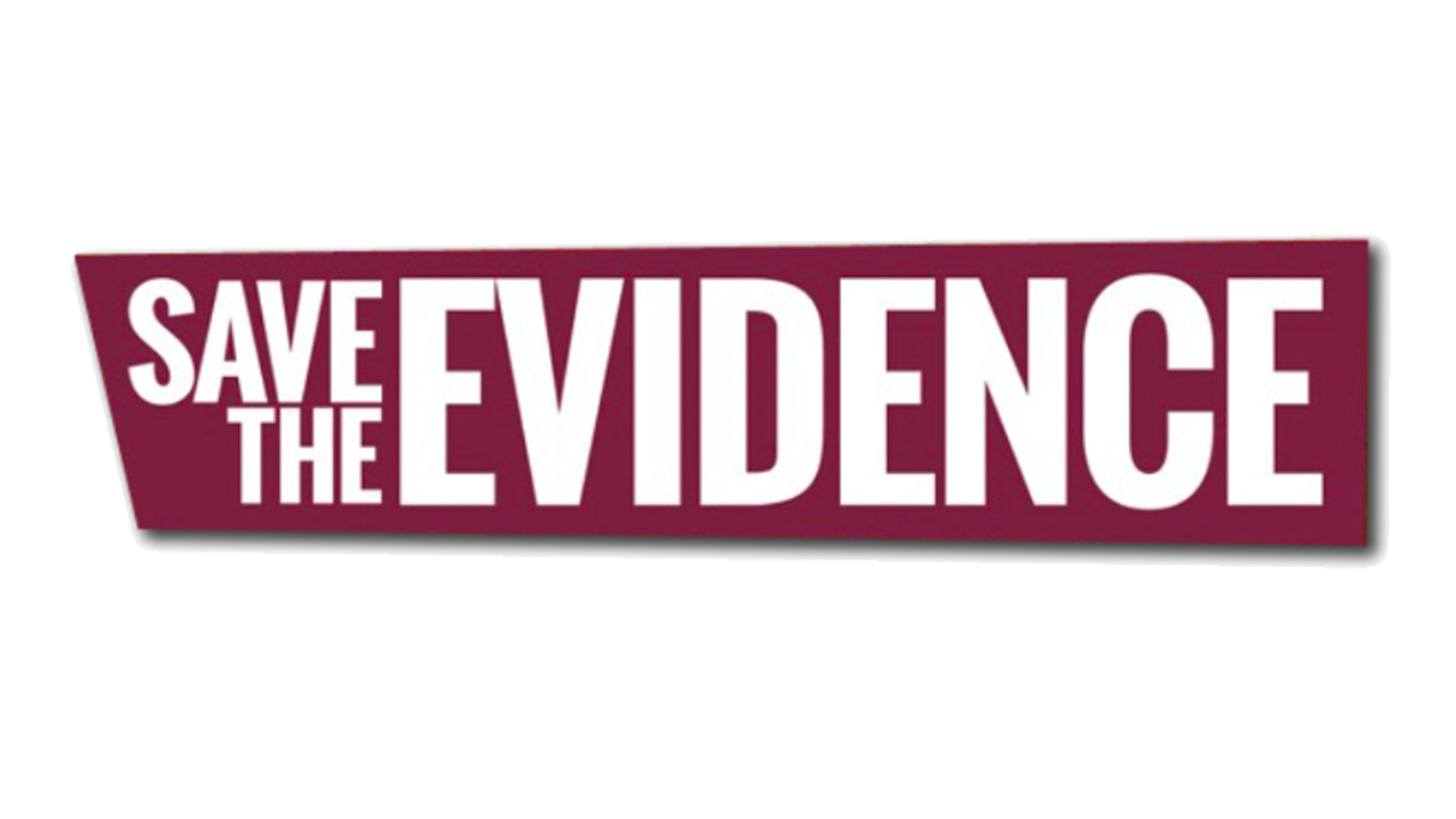 Save the Evidence Logo